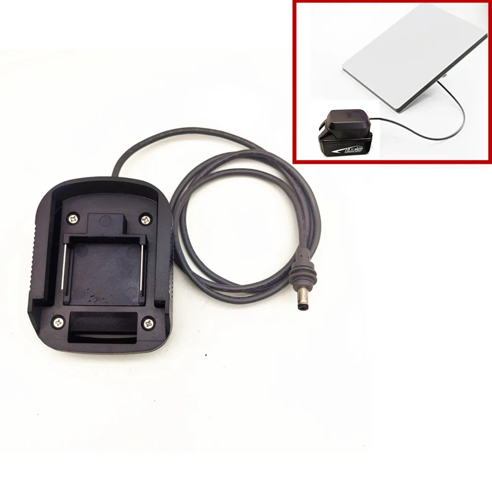 Starlink Mini Battery Adapter Power Cable for Makita Ryobi Milwaukee Dewalt 1M Cable Charger Adapter to DC Power Cable Cord Plug