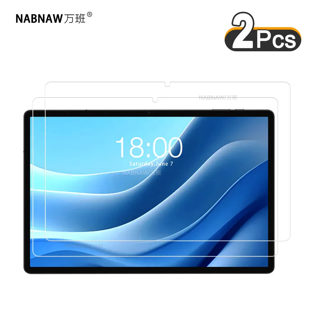 2 Pieces Ultra Clear Scratch Proof Screen Protector Tempered Glass For Teclast T50 Max 11 inch Display Screen Anti-Damage Film