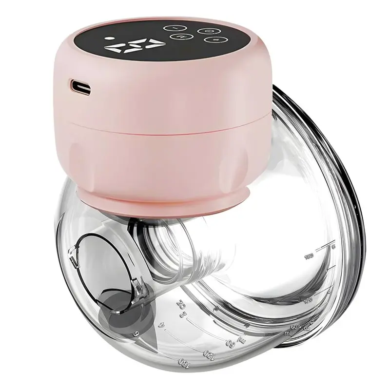 

A01V-Breast Milk Extractor Collector Hands Free Breast Pump Wearable Silent Comfort Portable 1PCS