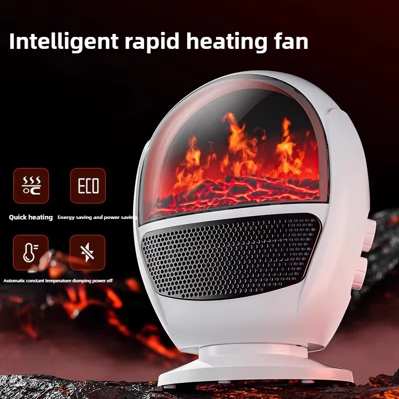 

Flame heater ABS flame retardant heater tip over protection electric heater automatic temperature control heater foot warmer