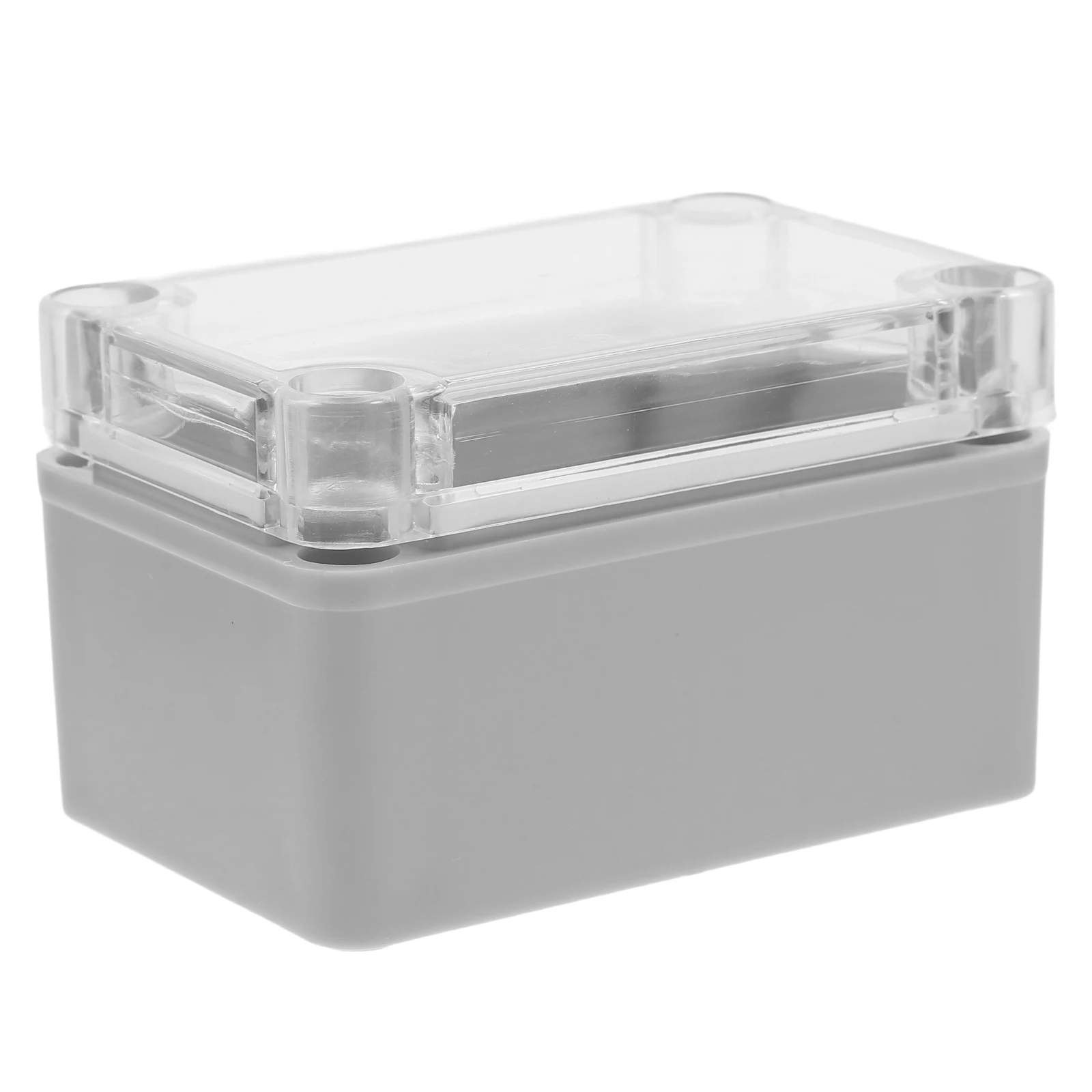 

Waterproof Junction Box Clear Transparent Outdoor Electrical Enclosure Case Ip65 Rated Dustproof Wiring Protection Box