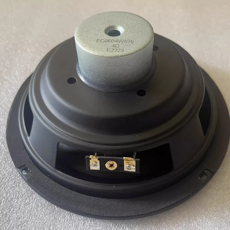 6.5 Inch Full Range Speaker, Wool Paper Cone Neodymium Magnet HiFi Loudspeaker,  Outdoor Live Sound  with Balanced  Quality