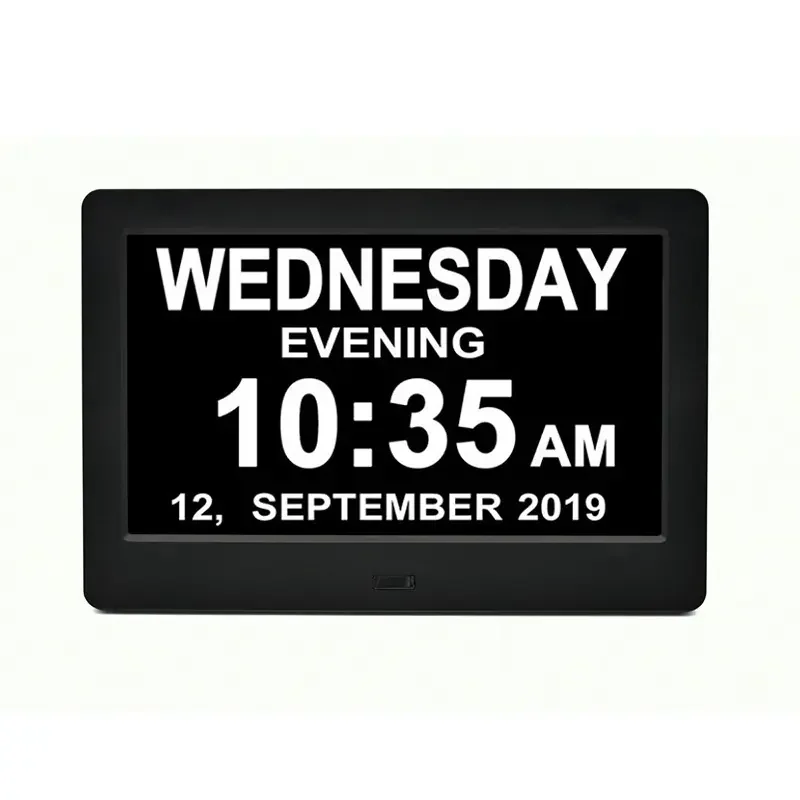 Thanksgiving Gift 15.4Inch Digital Calendar Day Clock for Alzheimer's and Memory Loss Diseases