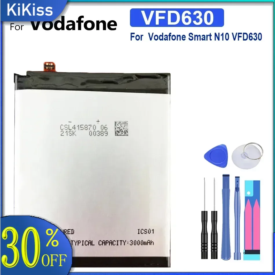 

Stable For Vodafone Smart N10 VFD630 Mobile Phone Battery 3000mAh