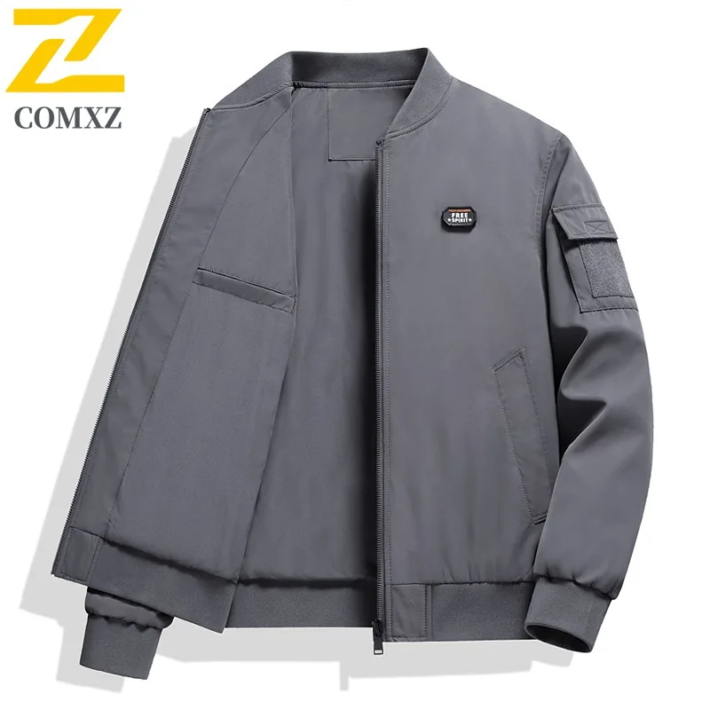 

COMXZ 2025 Mens Korean Wrinkle Quilted Stand Collar Thickened Winter Jacket Leisure Waterproof and Windproof Outdoor Sports Coat