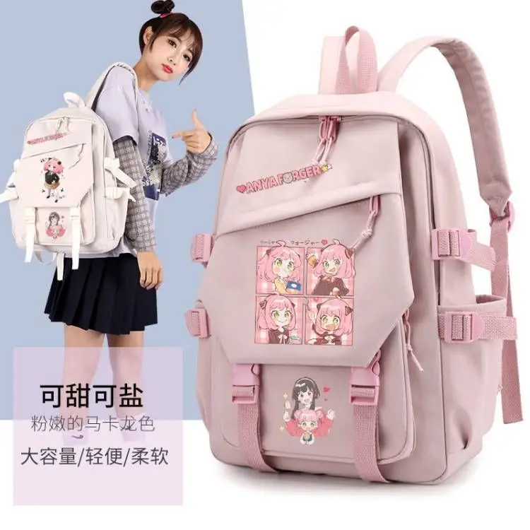Spy X Family Merchandise Student Double Shoulder Aniya Joel Anime Two-Dimensional Bag Casual Backpack ANI