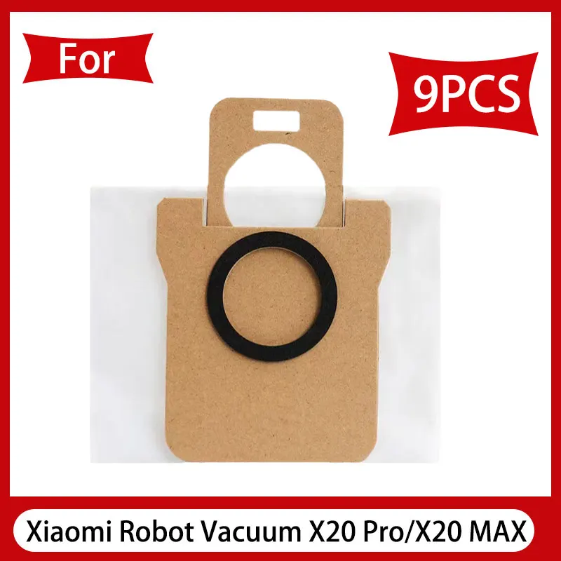 Voor Xiaomi Robot Vacuüm X20 Max/X20 Pro/D109GL/D102GL accessoires Hoofdrol Zijborstel, Hepa Filter, Mop, Stof verzamelde zak