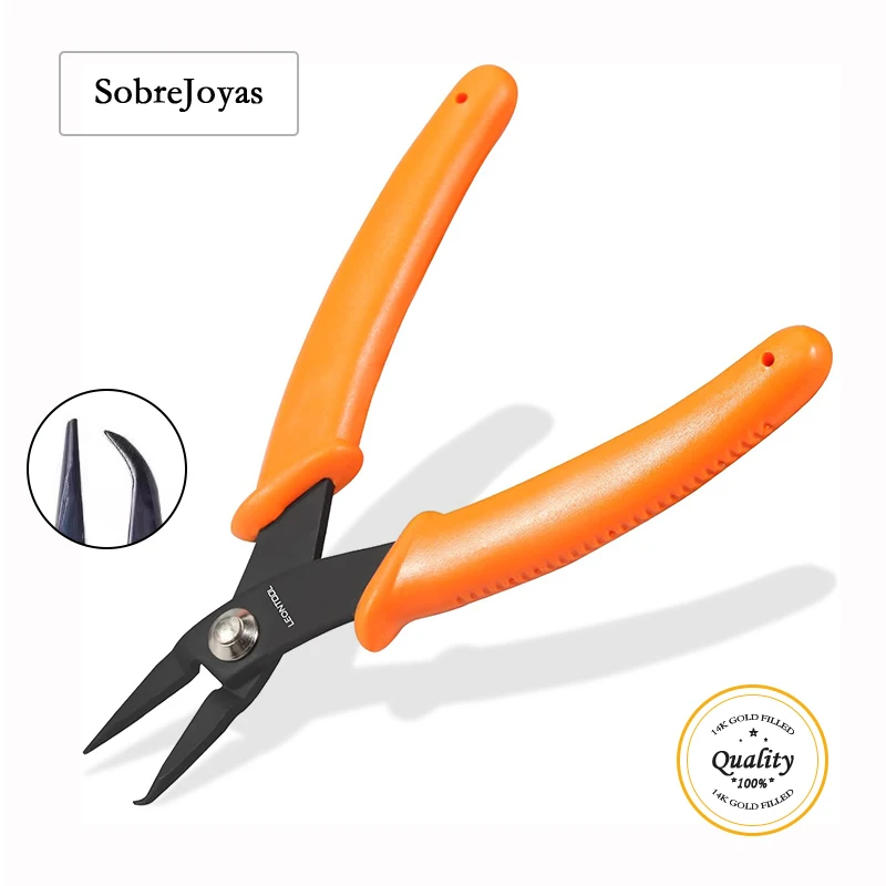 

Split Ring Pliers Ring Opener Tool for Jewelry Making Precision Jump Ring Pliers for Opening Split Ring or Key Chain