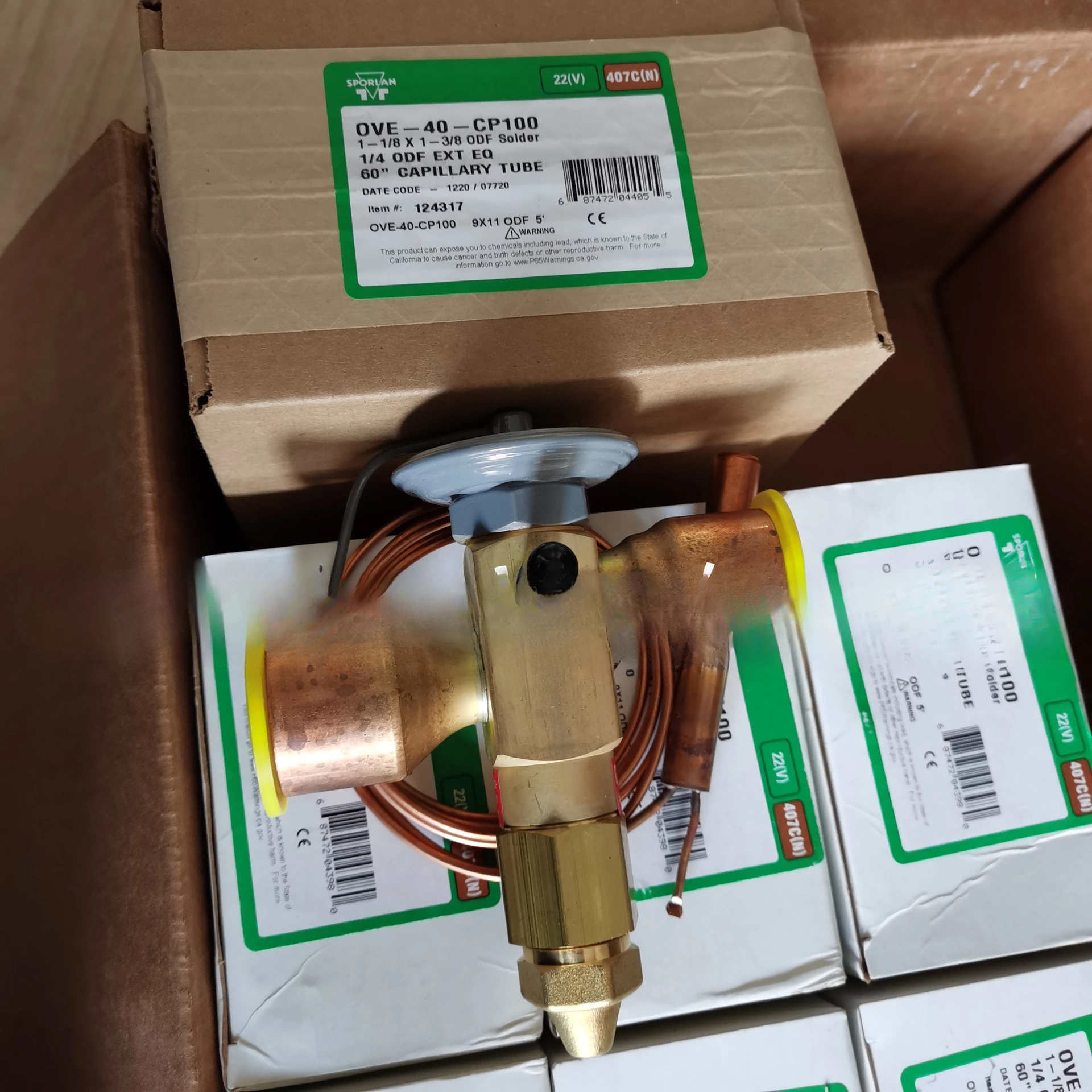 

SPORLAN expansion valve SHGBE-15 regulating valve 904078 original