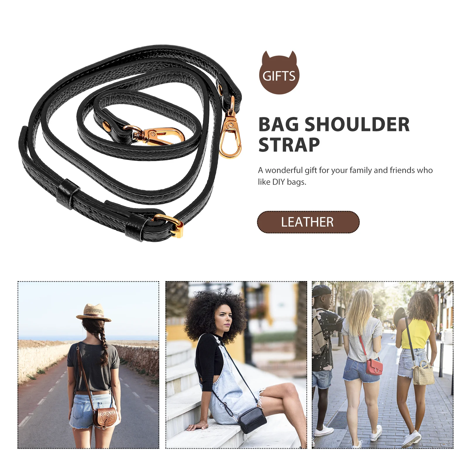 

Adjustable For Diy Shoulder Belt Crossbody Adjustable Shoulder Strap Diy Bag Strap Bag Accessories Sling Belt