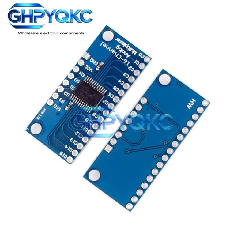 GHPYQKC CD74HC4067 CMOS 16 Channel Digital Analog Multiplexer Module 16CH Analog Mux Breakout Board for Arduino