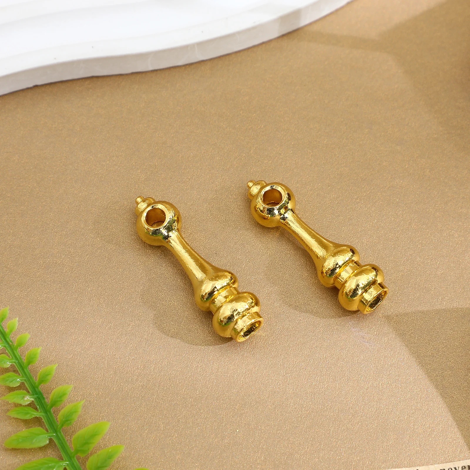 

10Pcs Decorative Spindles Zinc Alloy Rail Connecting Fittings for Cabinet Glass Fence Cart Furniture Hardware Connectors