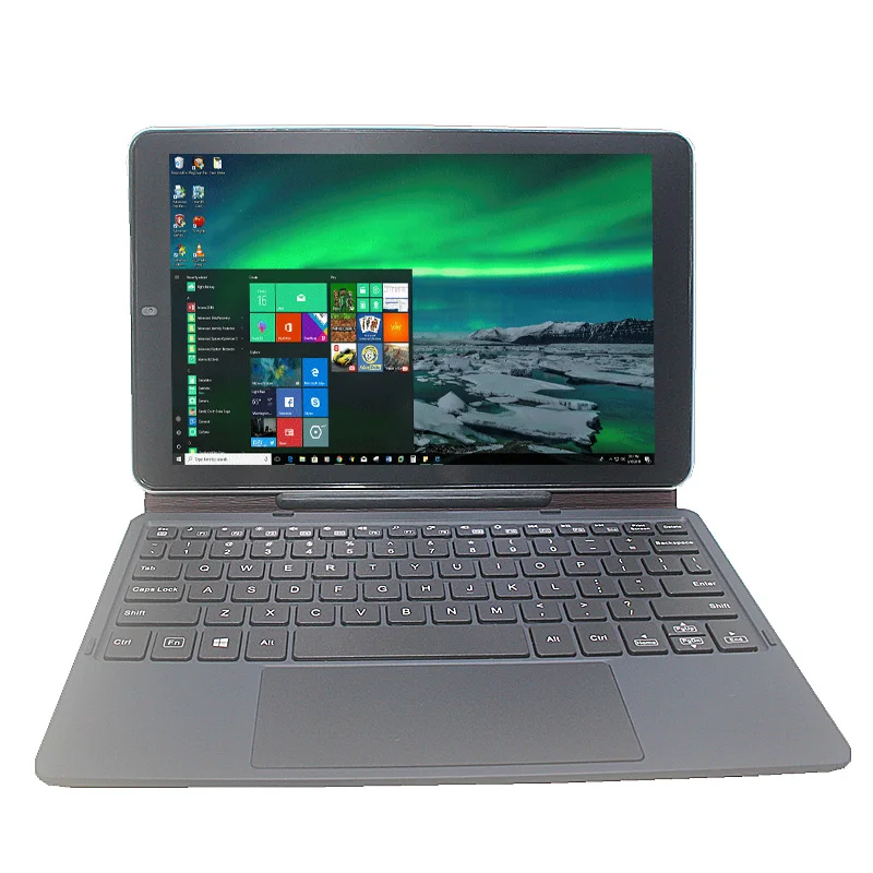 10.1 Polegada tablet windows 10 com teclado de encaixe 2gb + 32gb intel z8350 32 bits quad core 1280x800 ips 1 * porta usb 3.0 mini hdmi