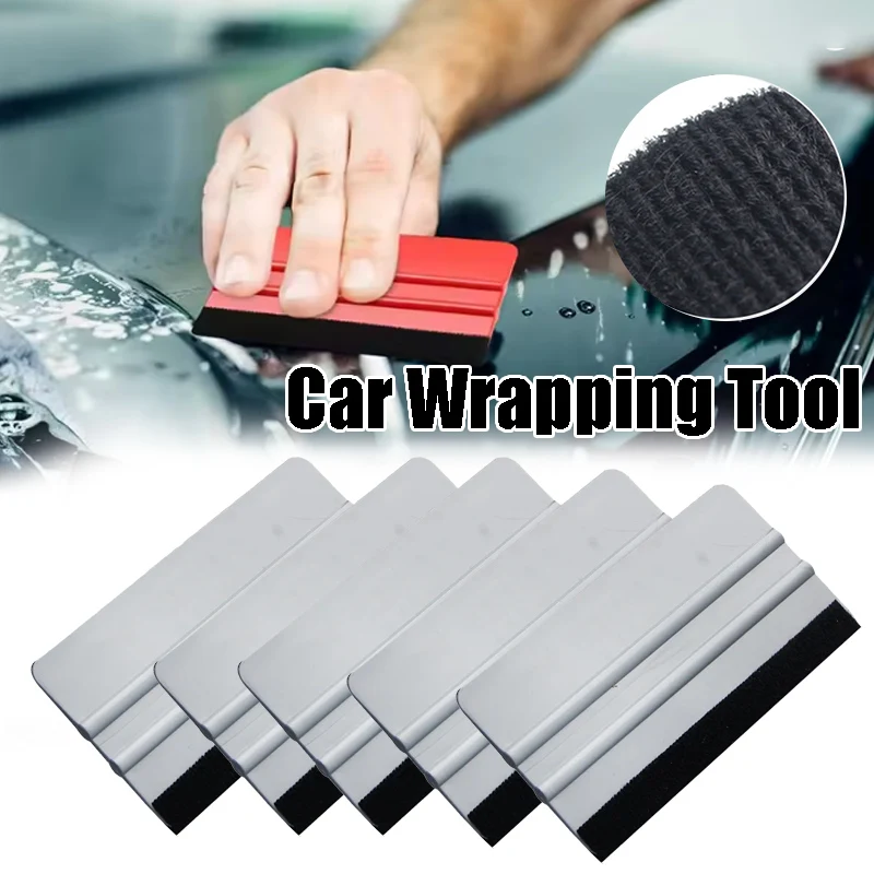 Car Vinyl Wrap Installation Tool Kit with Squeegee Scratch Free Large Square Squeegee for Auto Film Application Wrap Tools Set