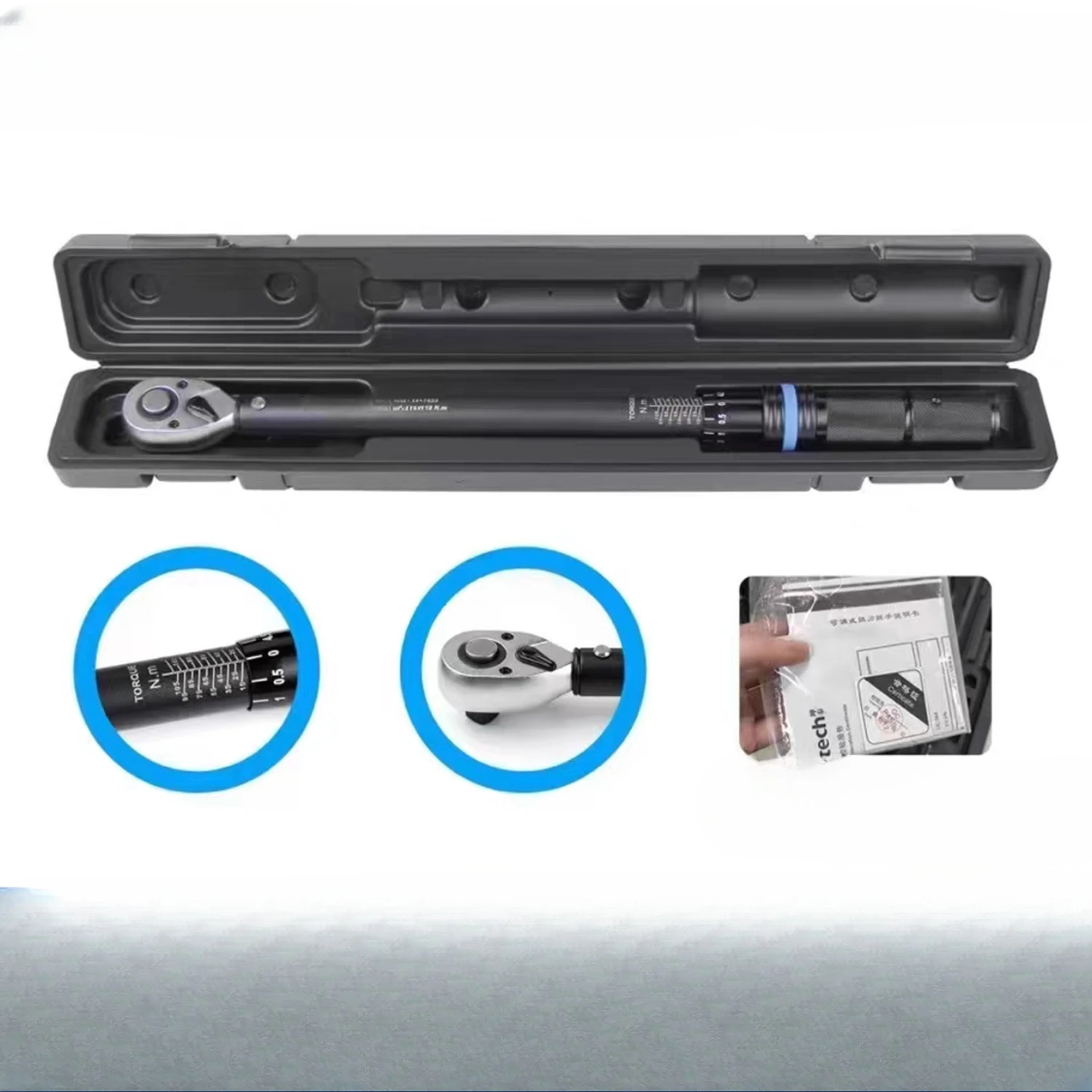 

For Porsche Wheel Hub Center Cap Torque Preset Torque Wrench Tool 30-210Nm