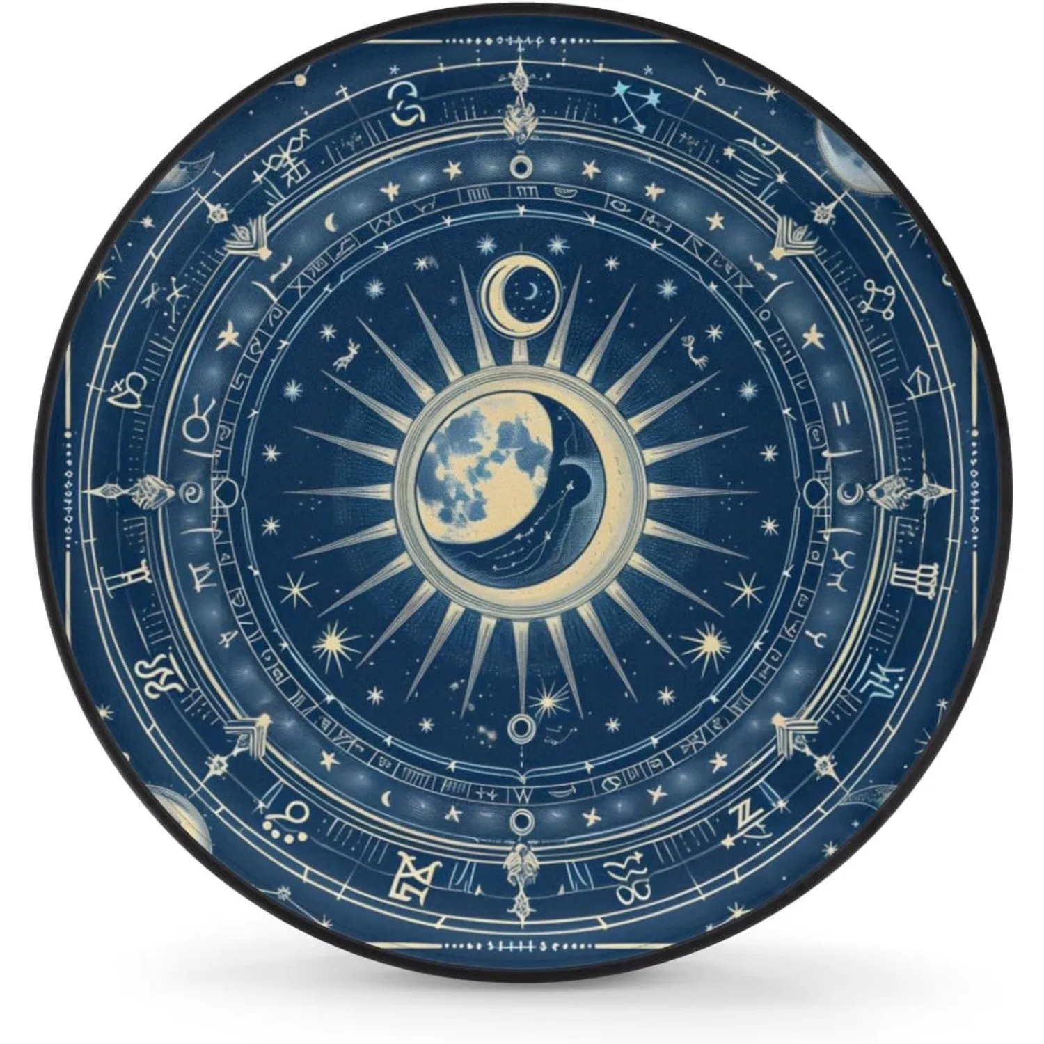 

Mystic Moon Compass Spare Tire Cover All Weather Waterproof Polyester Custom Fit Protection