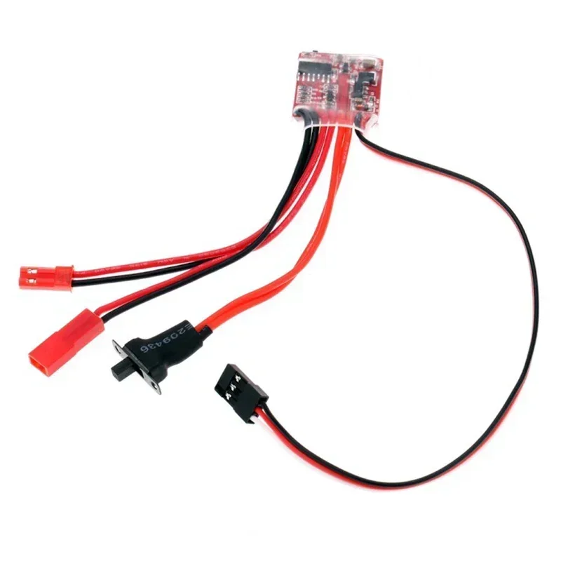 RC ESC 20A Brush Motor Speed Controller with Brake for RC Car Boat Tank