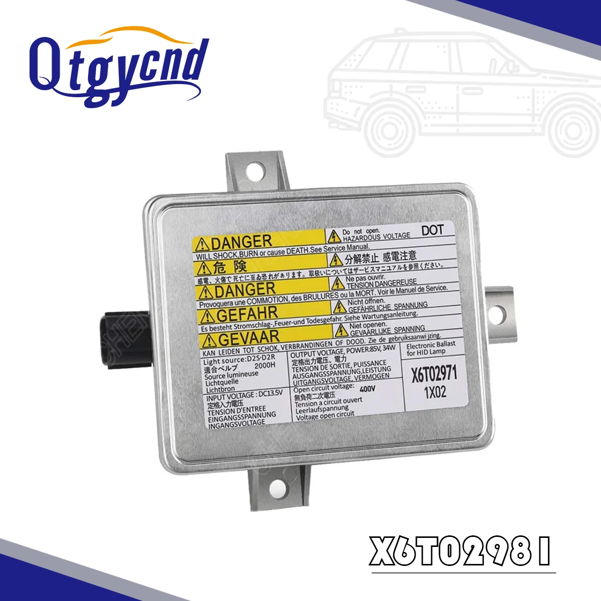 

Ксеноновый балласт X6T02971 X6T02981 X6T02993 для Honda для Mazda 3 2004-2005 D2R D2S Acura TSX 2004-2005 Новый W3T10471