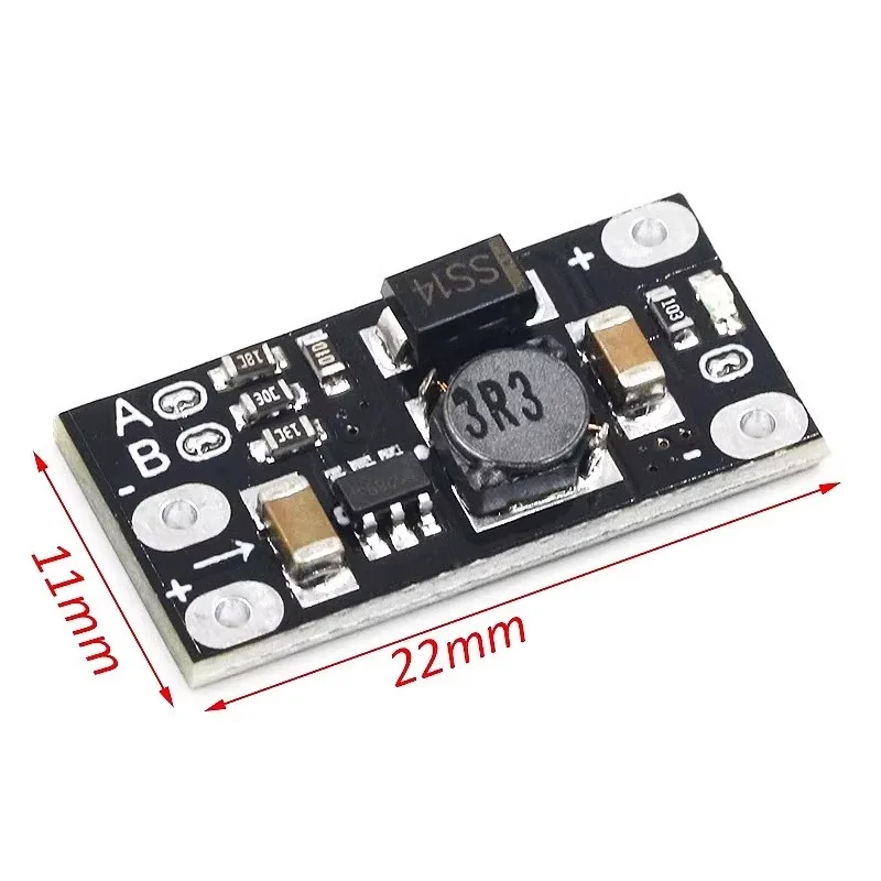 10 قطعة وحدة دفعة DC-DC صغيرة 3.7 فولت-12 فولت إلى 5 فولت/8 فولت/9 فولت/12 فولت مخرج بطارية ليثيوم وحدة معززة الجهد #3