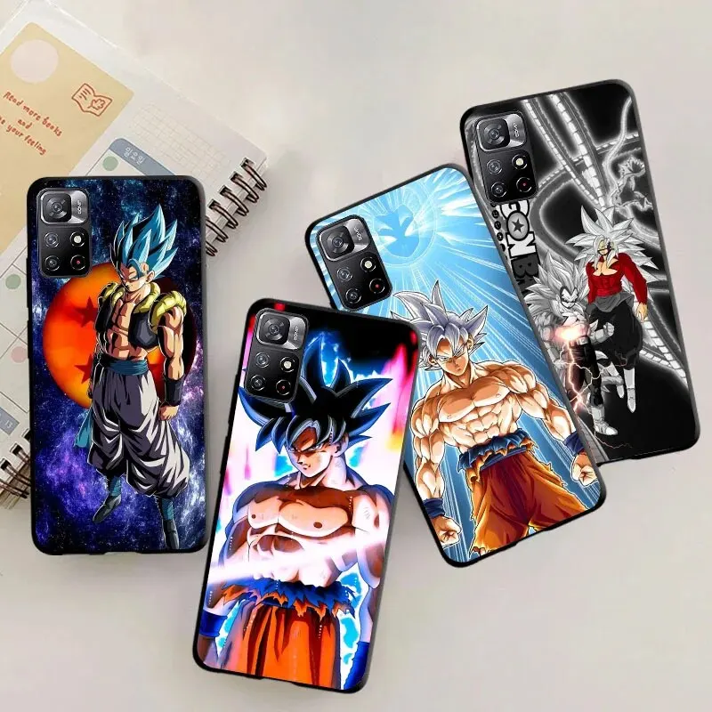 RK-31 Gogeta Dragons Balls Silicone Case For Xiaomi Redmi S2 9C 10 9 Power 9A 10A 9T 10C 11T X3 NFC Poco F1 Pro