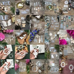 Różne serie dekoracji wykrojniki do metalu szablony DIY papier do scrapbookingu/karty fotograficzne wykrojniki do wytłaczania