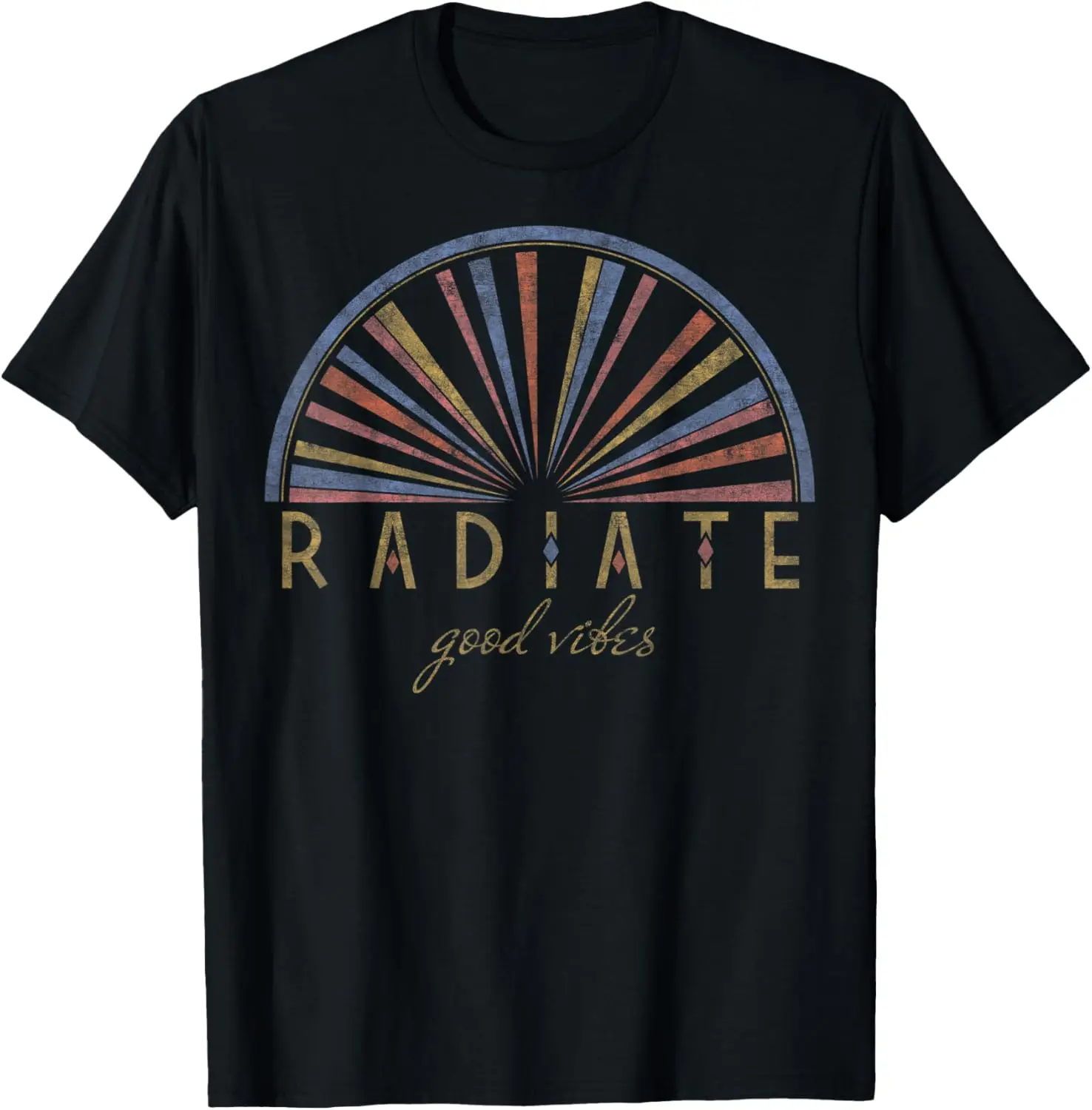 

Футболка Radiate Good Vibes Red, синяя и желтая Sunshine
