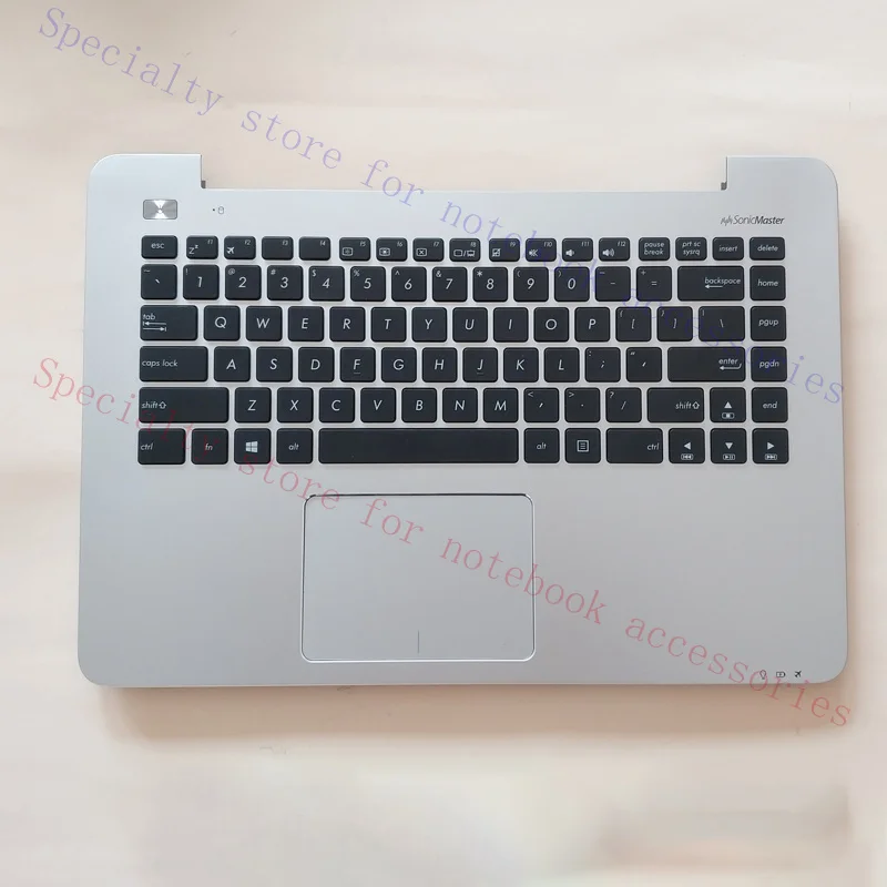 For ASUS V455U X455LA X455M V455L VM490L palmrest keyboard Sliver C shell
