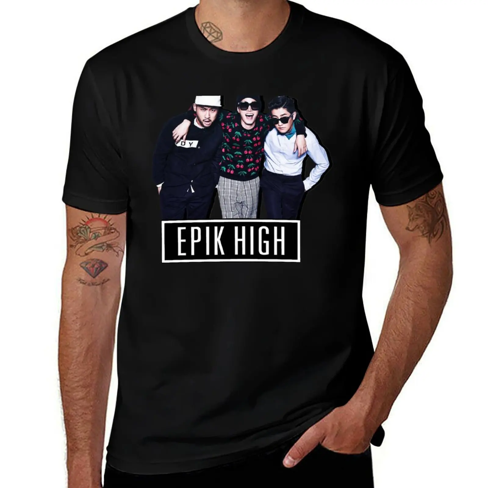 Epik High T-Shirt Casual Everyday Short Sleeve T-Shirt