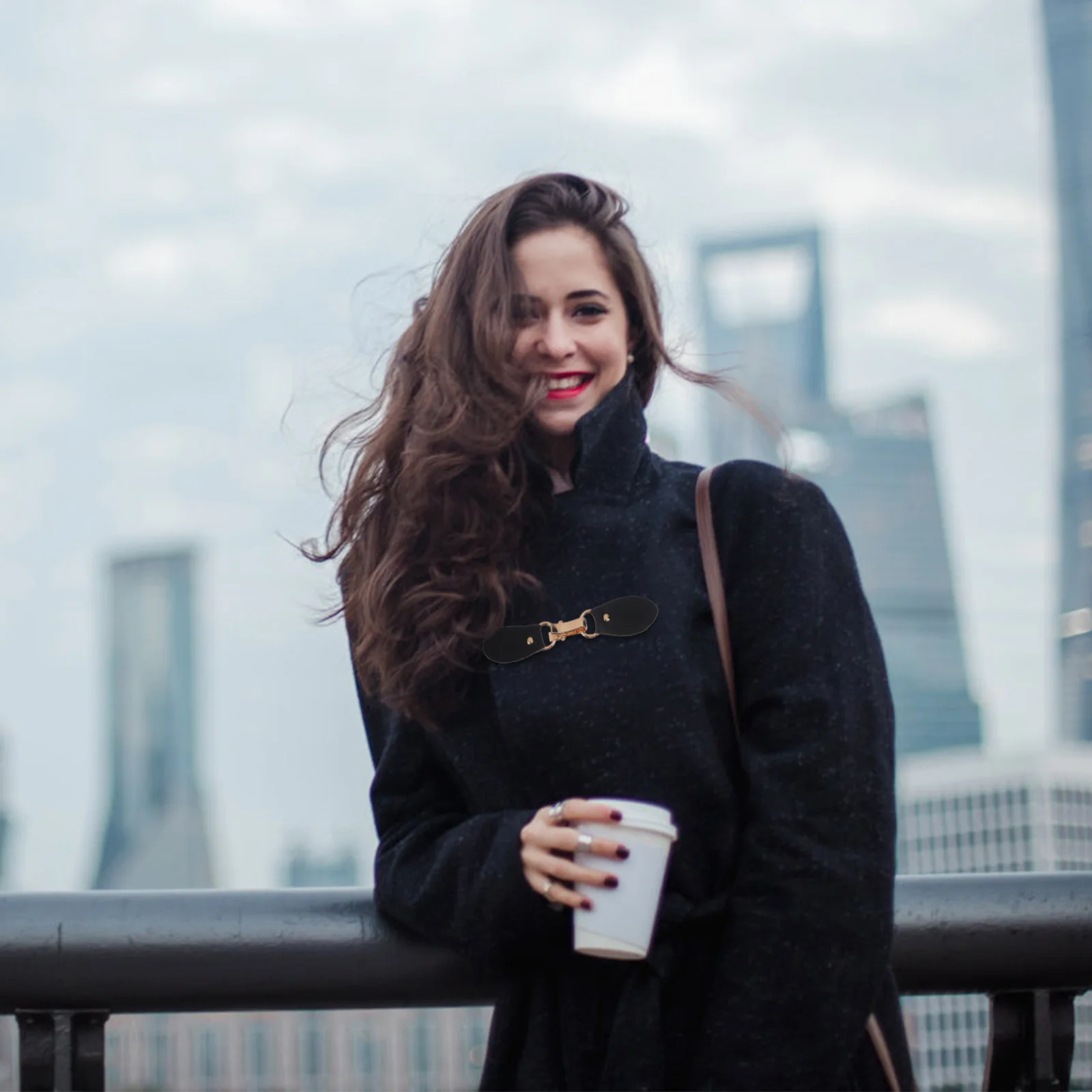 

4 шт., металлические пряжки с крючками, практичные соединители для одежды, зажимы для свитера, кардиган, пальто, пряжки для пальто, крючок, прочный, нержавеющий