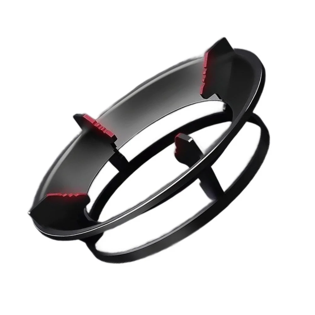 18.5cm Round Non Slip Gas Stove Bracket Integrated Windproof Support Ring Cooktop Pot Holder Kitchen Gas Range Burner Protection