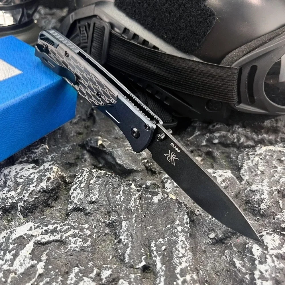 535 سكين للفرد D2 شفرة مقبض ألمونيوم جودة عالية سكينة للاستعمال الخارجي سكينة سرفايفل المحمولة سكين تخييم EDC سكين جيب