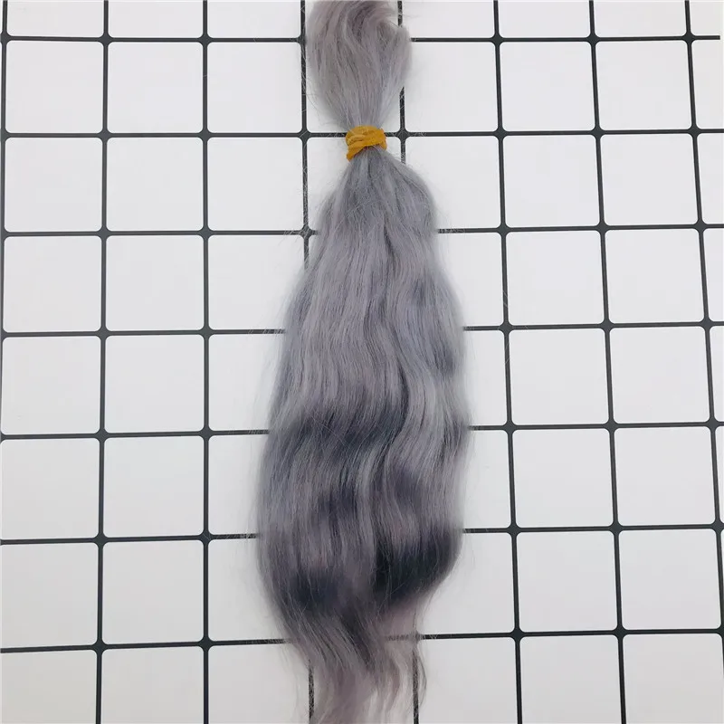 9 Màu 20-25Cm Mohair Cho Tự Làm Tái Sinh Búp Bê Mohair Tay Bắt Nguồn Từ 1/6 1/8 BJD Búp Bê Tóc Giả Hàng Đầu chất Lượng Búp Bê Em Bé Phụ Kiện Tóc