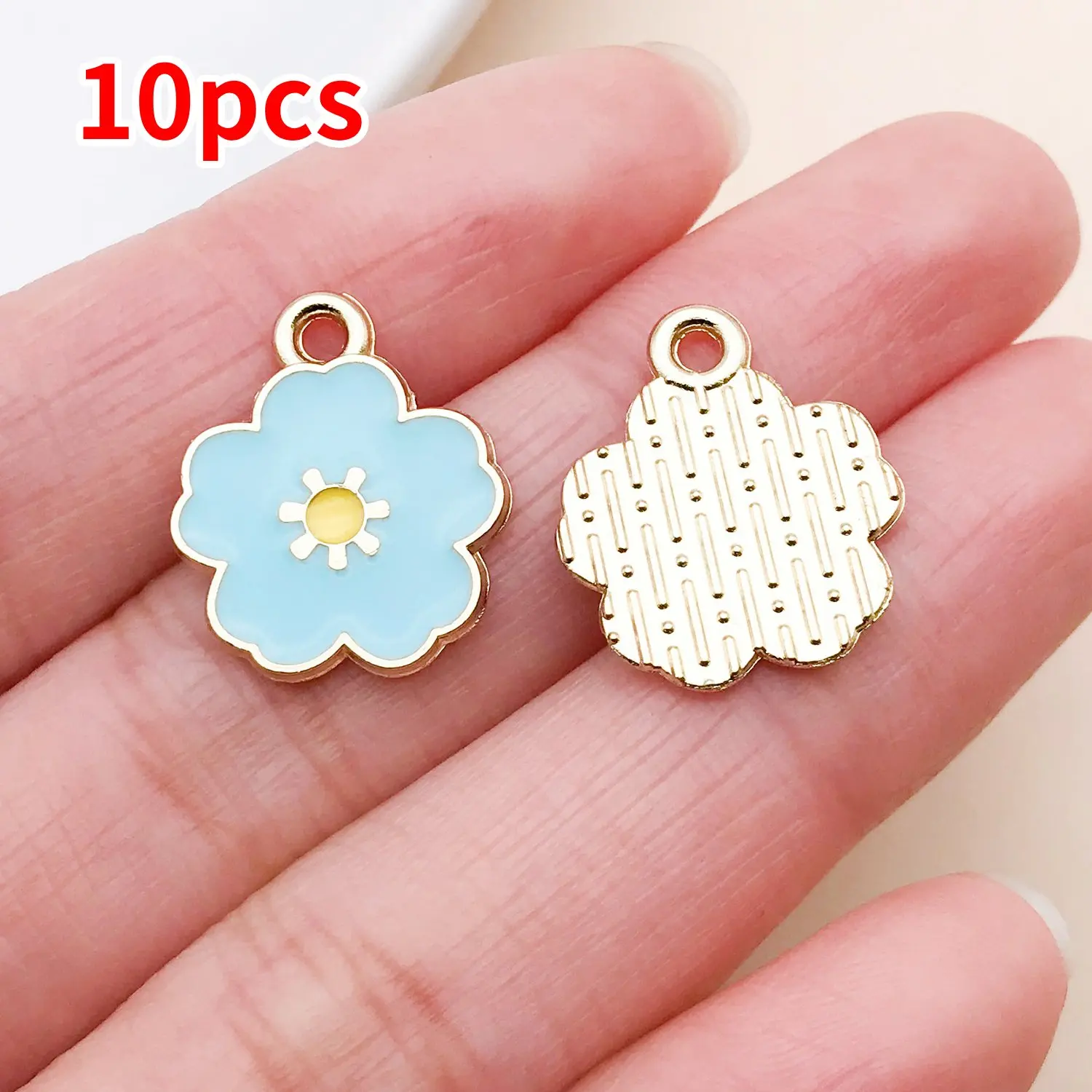 Enamel Charms Alloy Pendants for DIY Jewellery Making Accessories