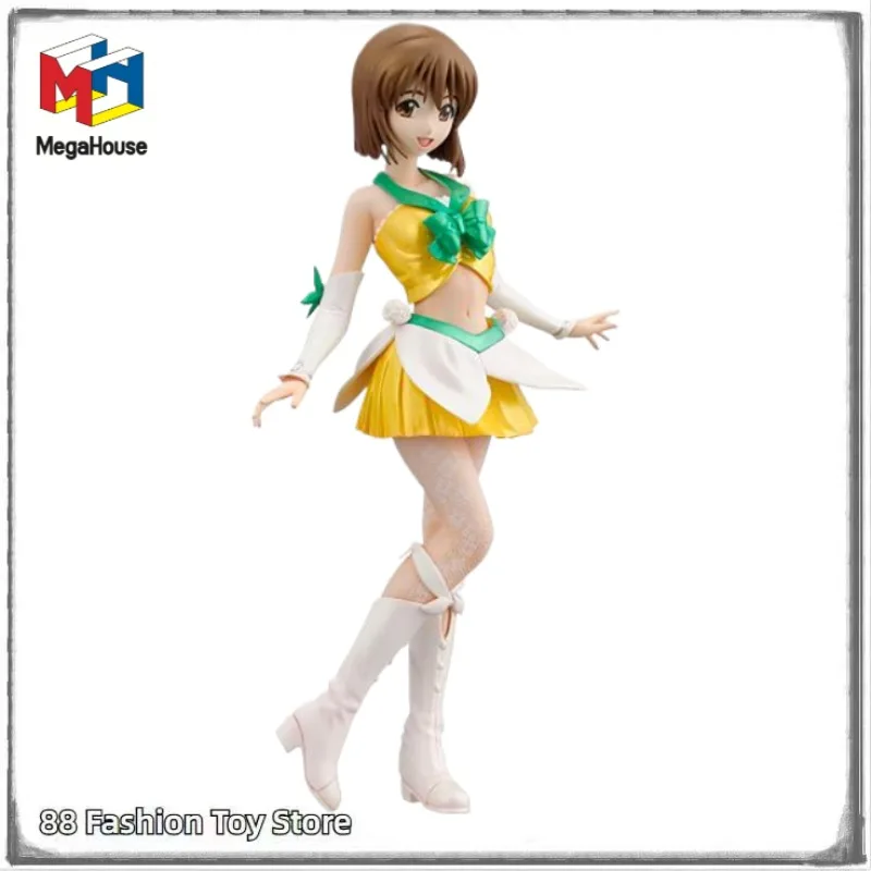 

In Stock Original MegaHouse Brilliant Stage Hagiwara Yukiho Character Collection Model Statue Doll Ornament Gift Anime