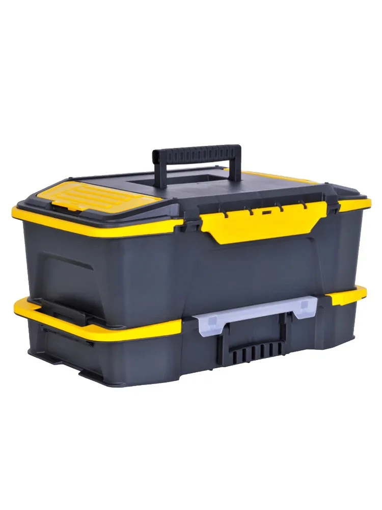 Large capacity portable maintenance storage hardware tool combination box multi-function 20 inches