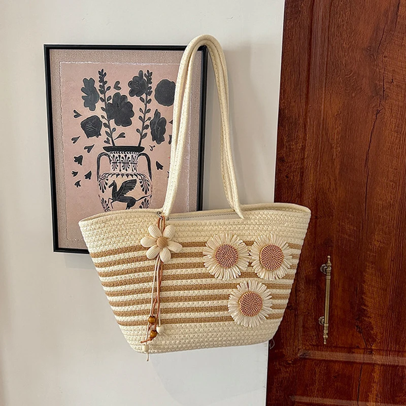 Grote geweven dames schouderta - Women'S Bags New Look recensie en prijs