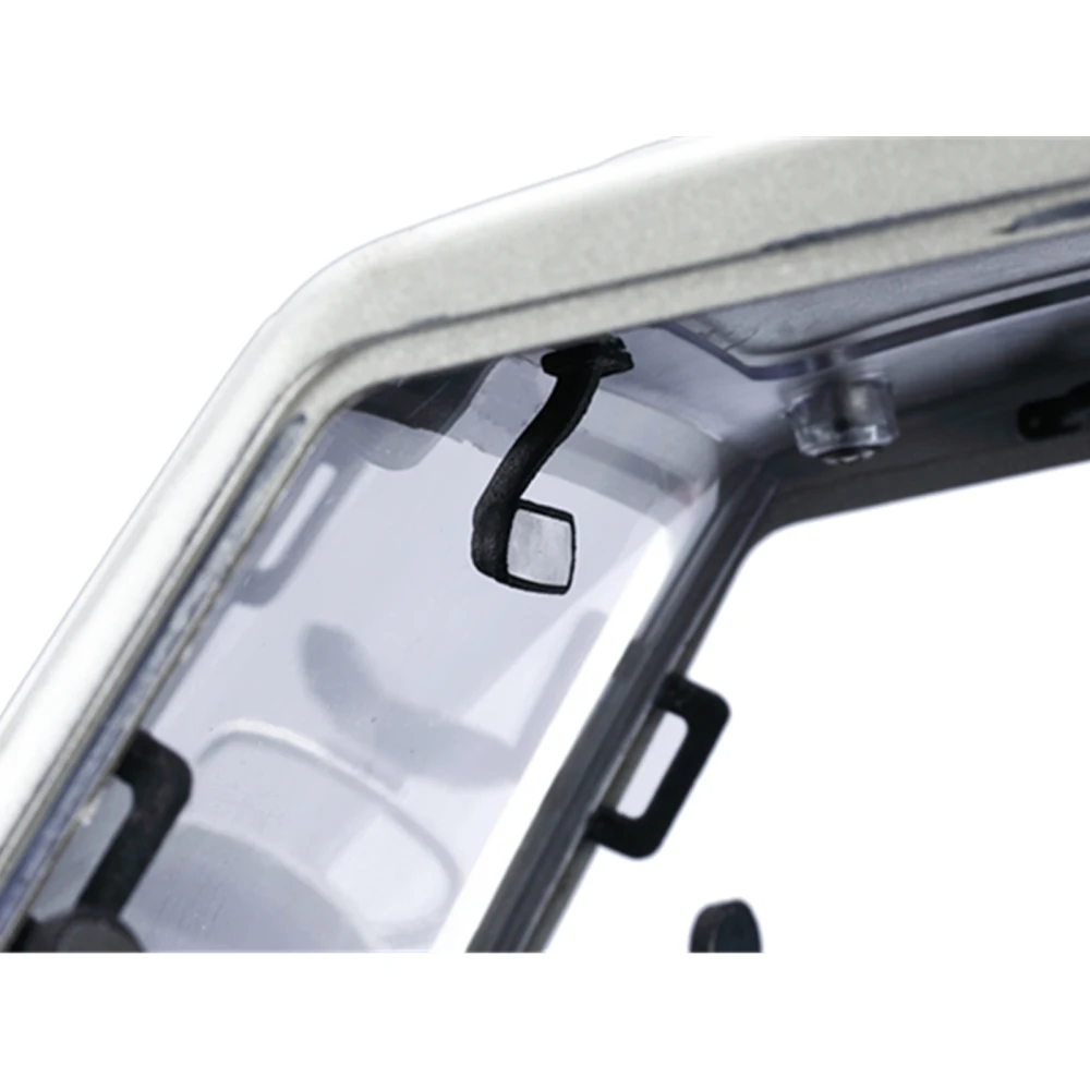 Alta simulação interior espelho retrovisor modificado parte para 1/16 wpl mini d12 rc caminhão do carro acessórios de atualização