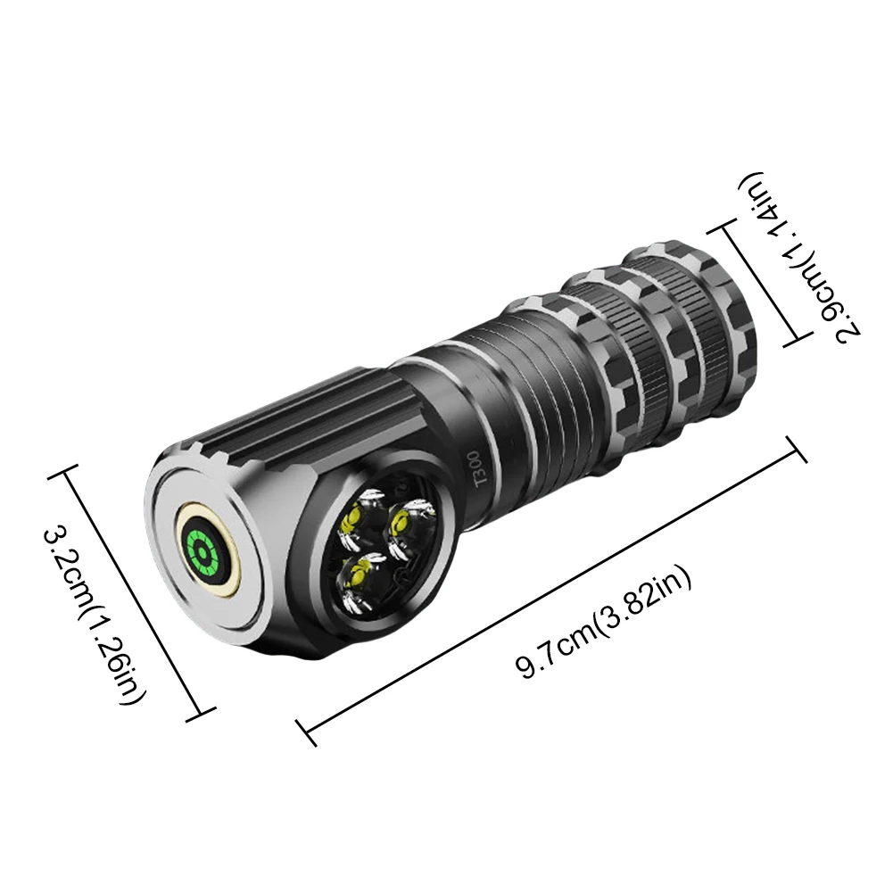 LED Powerful Headlamp Flashlight with Headband High Bright Work Light Power Display Multifunctional Flashlight for Night Fishing