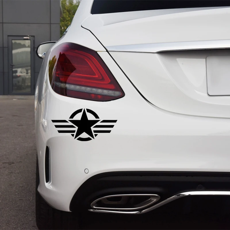 Autoaufkleber, Militär, lustig, für Autos, Motorräder, Vinyl-Aufkleber für BMW, Audi, Gti, Volvo, Tesla, Skoda, Volkswagen, Seat, Subaru, Toyota – Detail 1