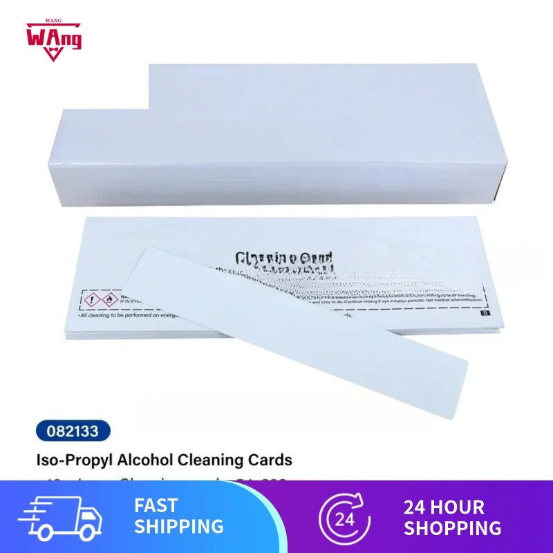 2Pcs NEW ComPatible FOR Fargo 82133 DTC400 HDP600 Cleaning Cards