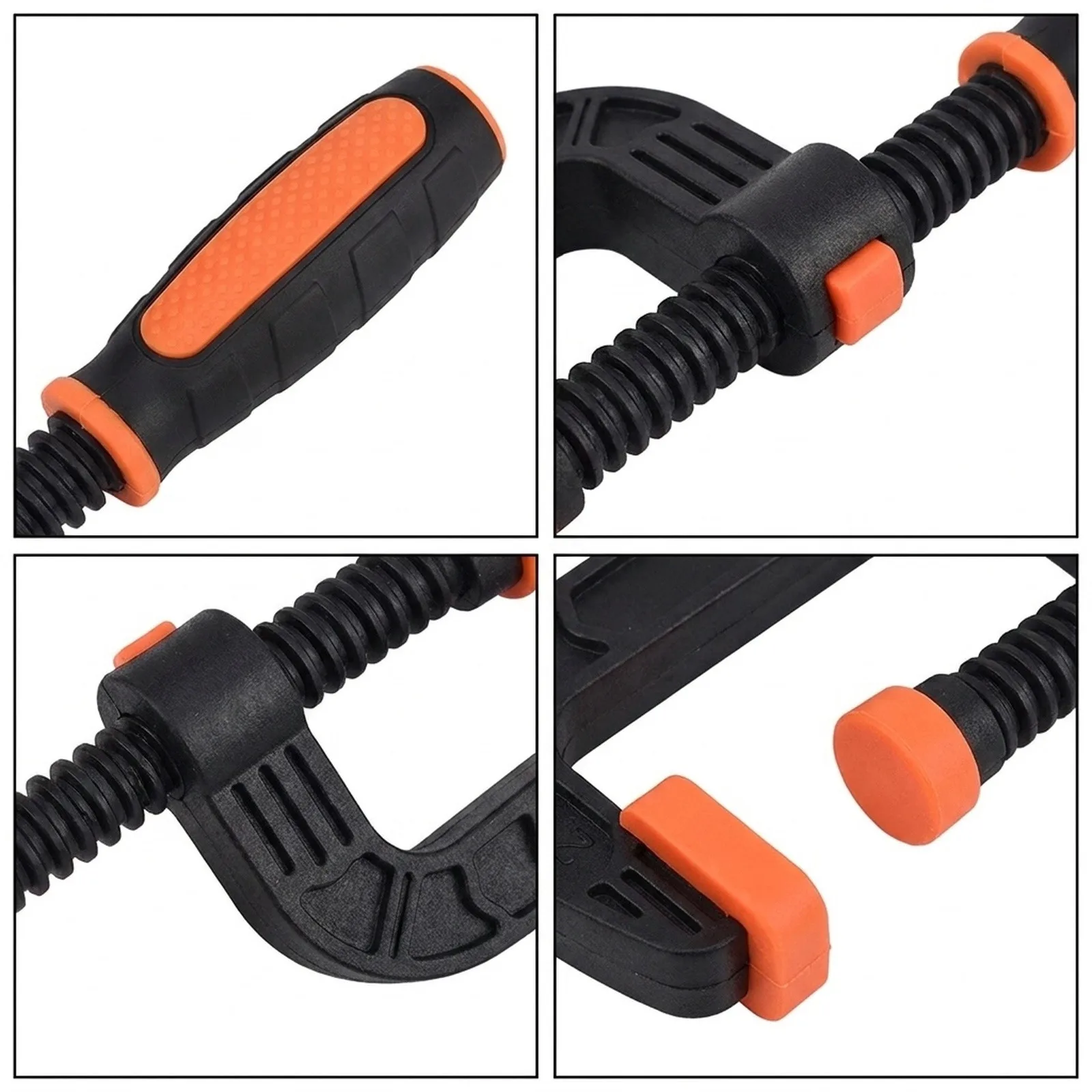 Functional Plastic G Type Strong Clamp Tailored for Efficient Carpentry Work and DIY Projects with Fast Action Design
