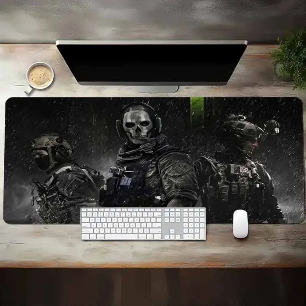 CIFBUY Elite Troops Gaming Mouse Pad Large Non-Slip Stitched Edges Thick Micro Woven Fabric Desk Mat for PC Laptop Keyboard