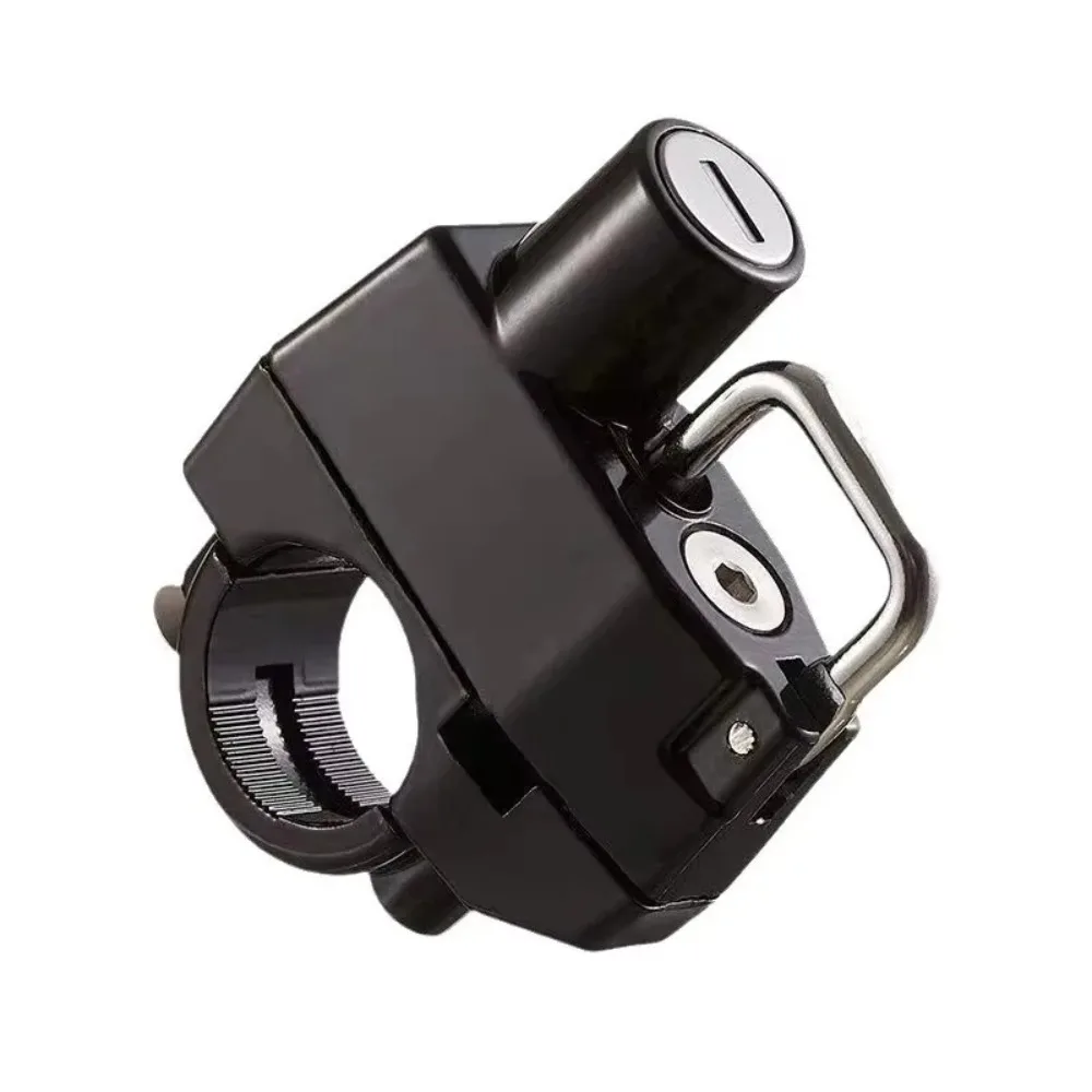 Compact Size Convenience Motorcycle Supplies New For Helmet Lock Anti-theft Locker Locking Device Rustproof Fine Workmanship