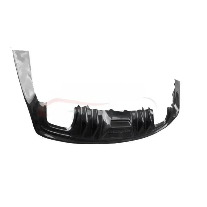 Carbon Fiber Dual-exit Flame  Rear Lip  Surround Spoiler for 2015-2017 Mustang Auto Part Body Kit