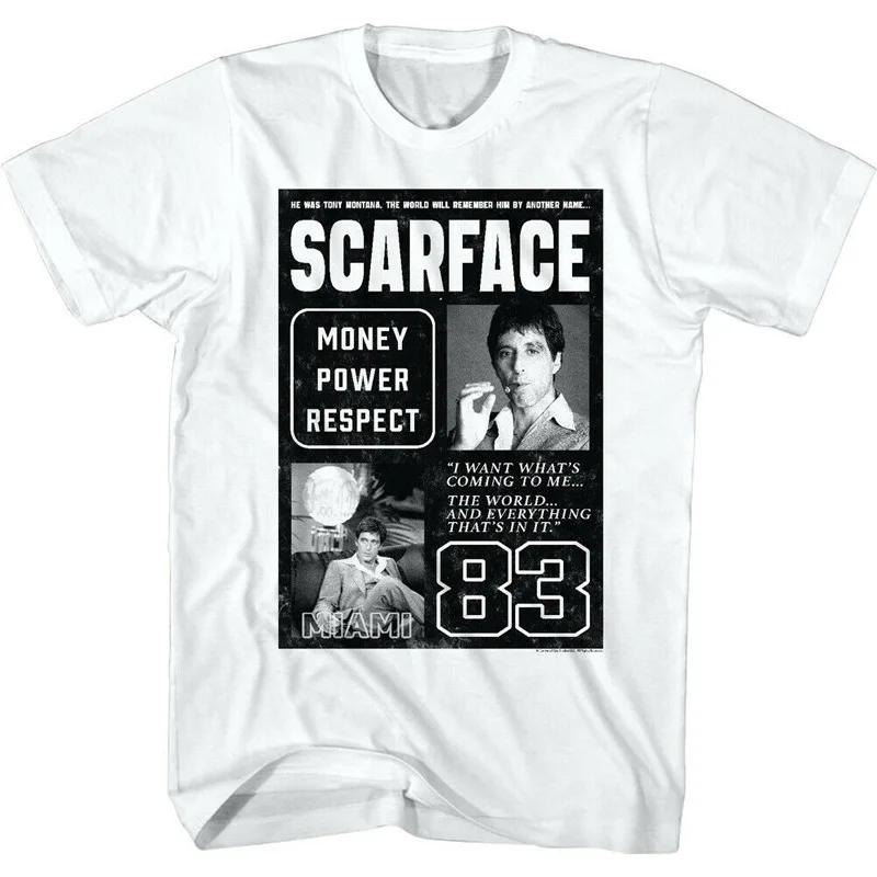Film-related Portrait Print Trendy Loose-fit Men's T-shirt in European Style