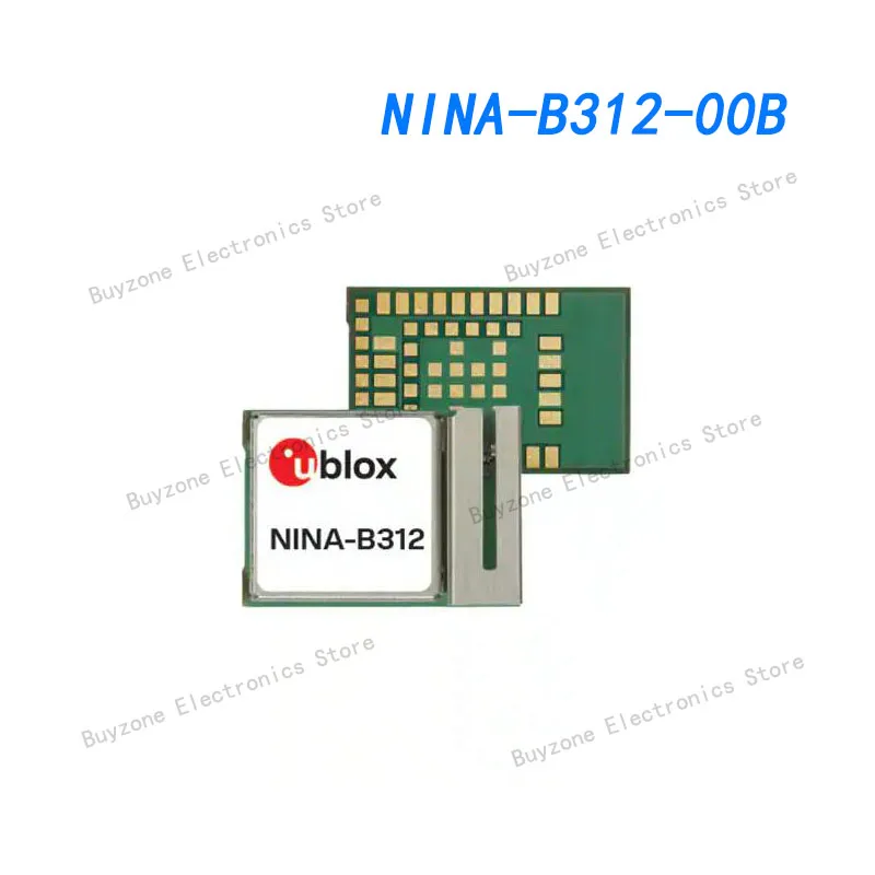 NINA-B312-00B 802.15.1 Bluetooth Low Energy Modulestand-alone, internal antenna10.0x15.0 mm, 500 pcs/reel