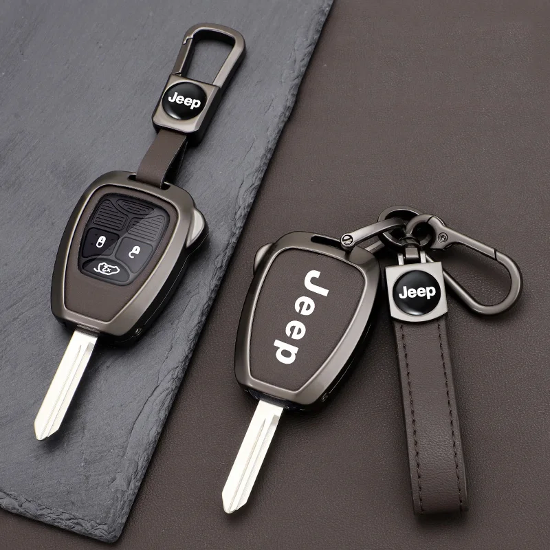 Zinc Alloy Tpu Car Key Case for Jeep 300C Avenger Sebring Chrysler 200 Aspen Dodge Charger Commander Grand Cherokee Liberty