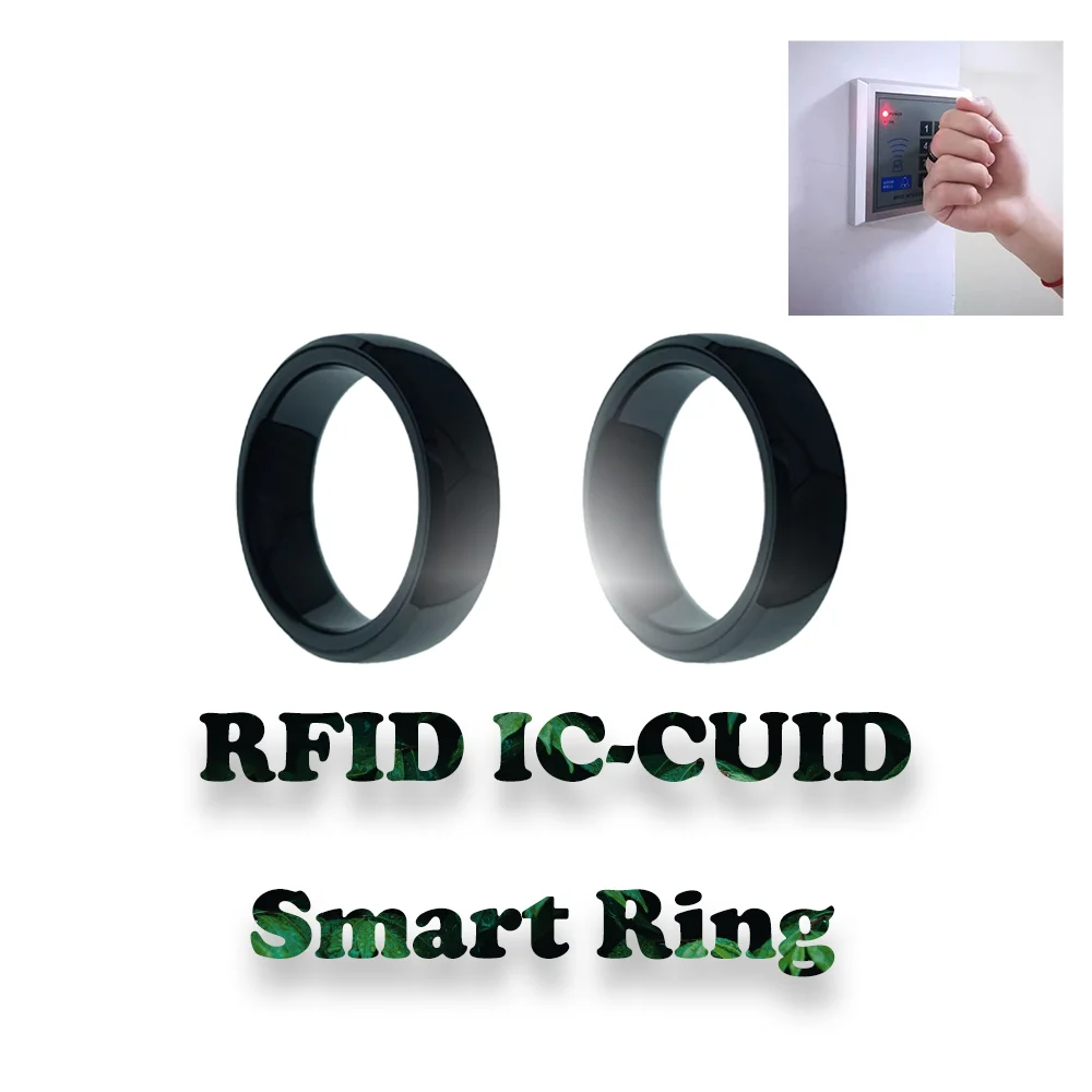 RFID Smart Chip Ring CUID Gen2 Rewritable Key 13.56Mhz 1K S50 Changeable Token NFC Clone Badge IC Copy Tag