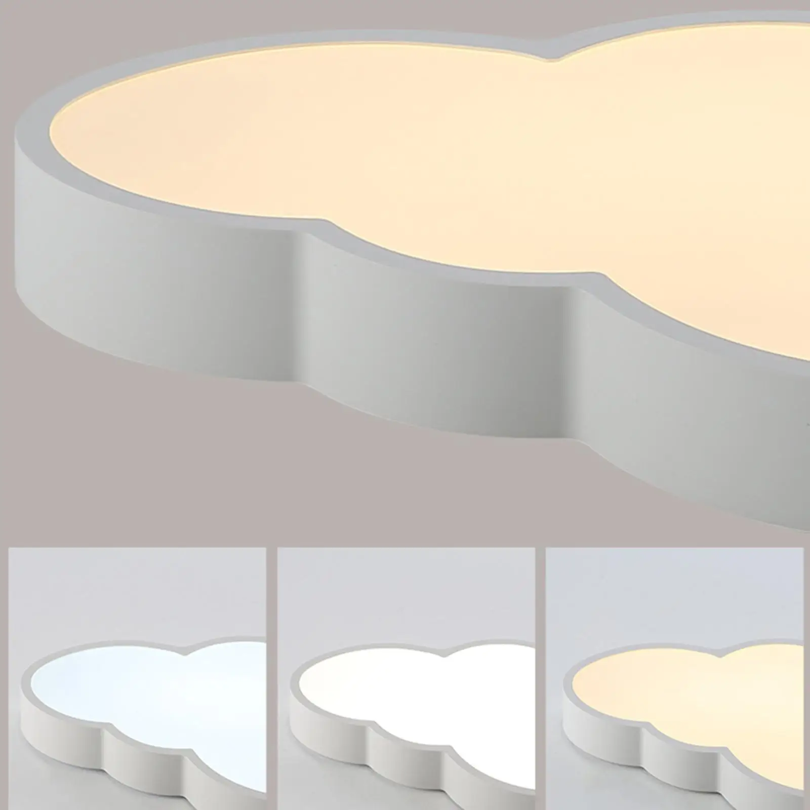Dimmable Cloud Ceiling Lights with Remote Kindergarten Lighting Modern LED