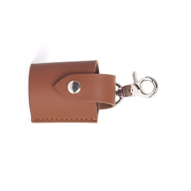 31KB Portable 135 Film Roll Storage Sleeve PU Leather Keychain Pendant Gift